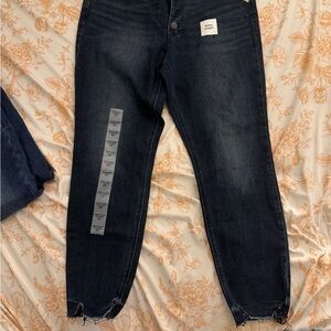 Old Navy Dark Wash Ankle Jeans